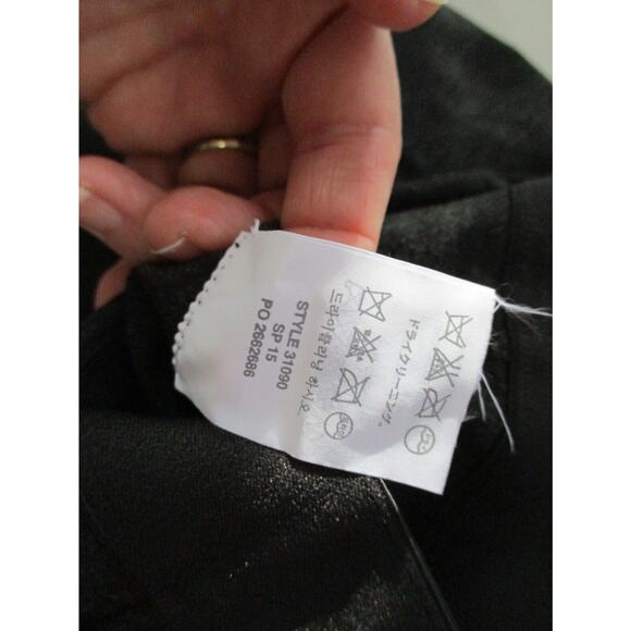 J Crew Pixie Pant Womens 2 Back Zip Charcoal Gray Stretch Skinny 26x28 31090 - Picture 11 of 14